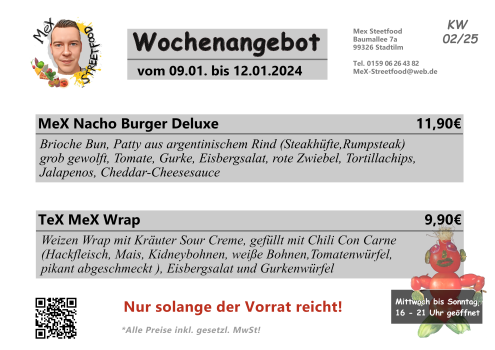 Wochenangebot KW 02/2025
