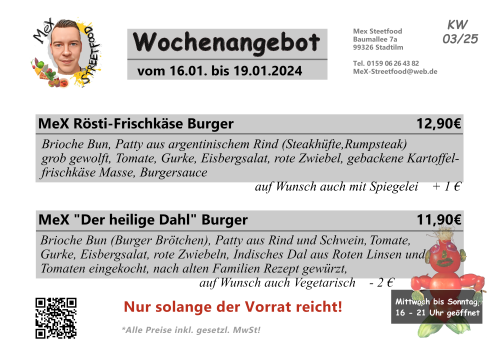 Wochenangebot KW 03/2025