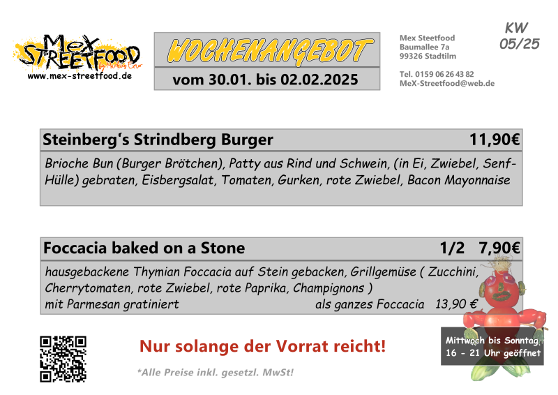 Wochenangebot KW 05/2025