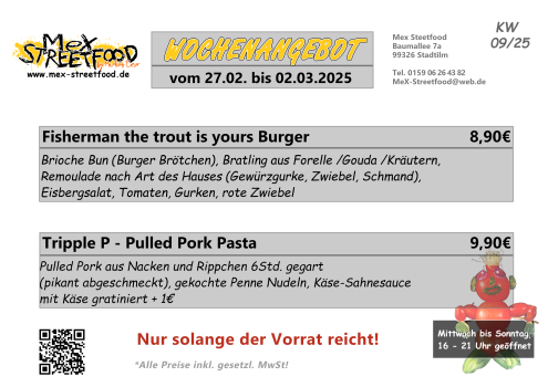 Wochenangebot KW 09/2025