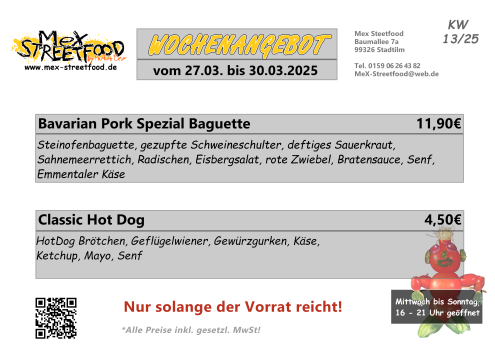 Wochenangebot KW 13/2025