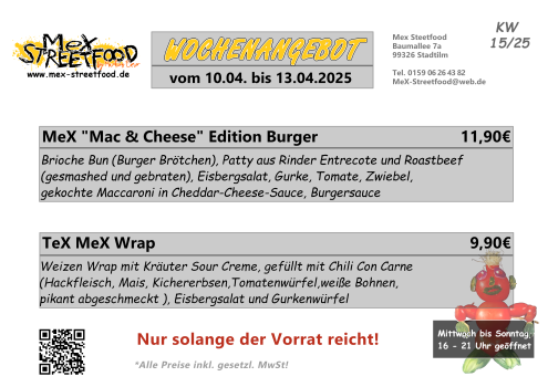 Wochenangebot KW 15/2025