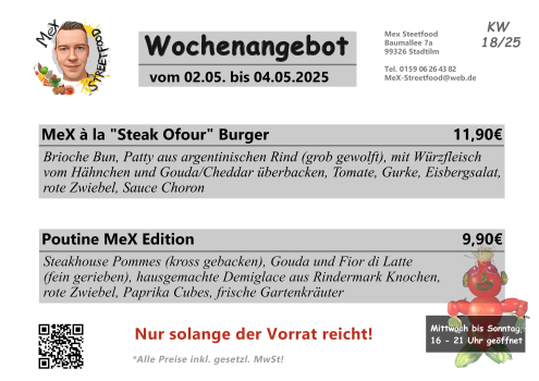 Wochenangebot KW 18/2025