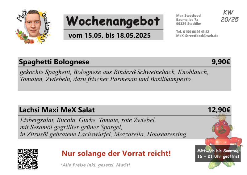 Wochenangebot KW 20/2025