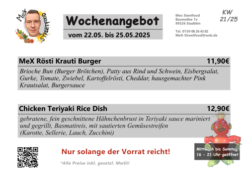 Wochenangebot KW 21/2025