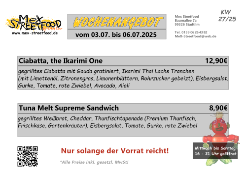 Wochenangebot KW 27/2025