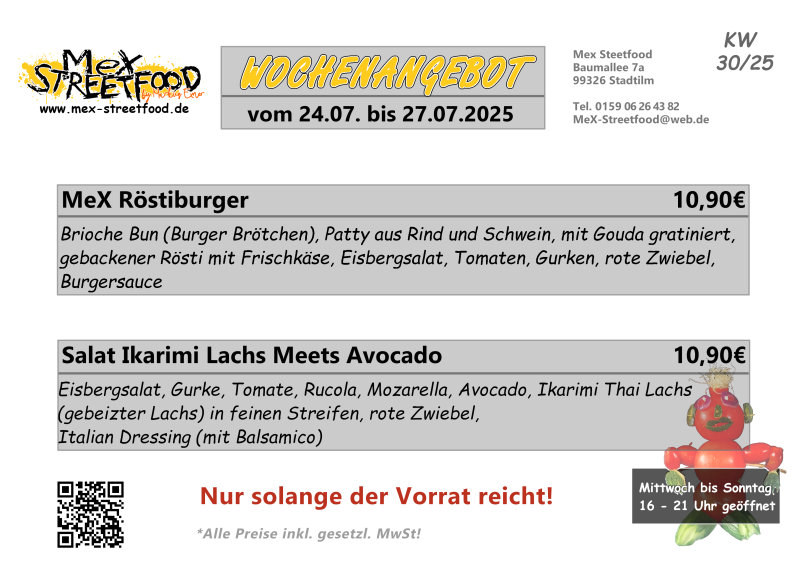 Wochenangebot KW 30/2025