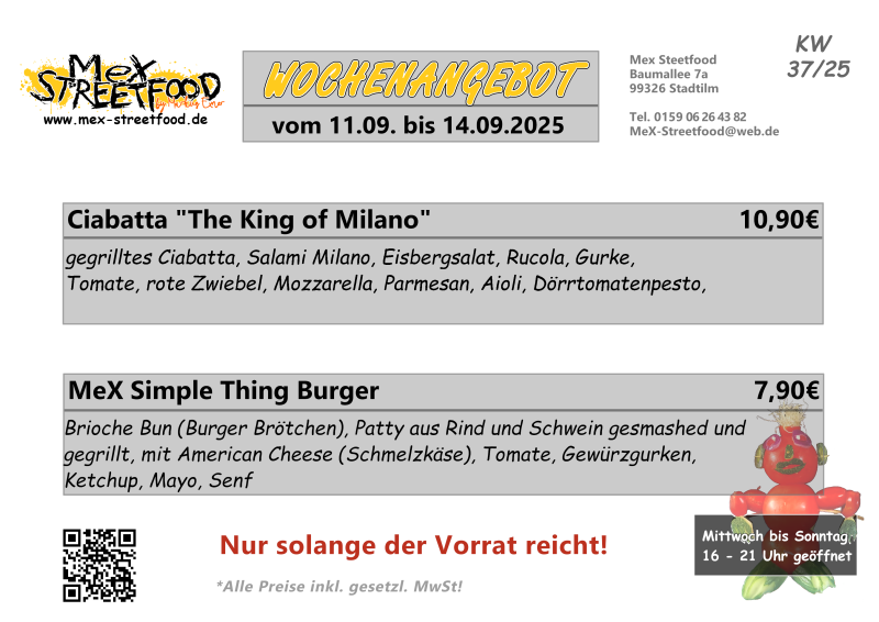 Wochenangebot KW 37/2025