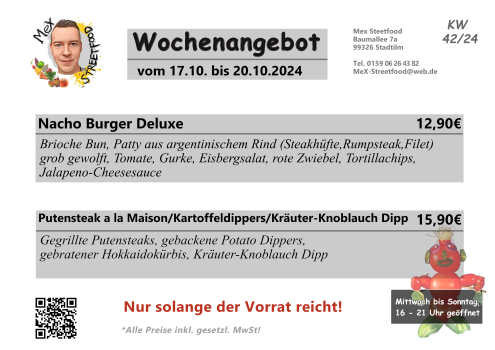 Wochenangebot KW 42/2024