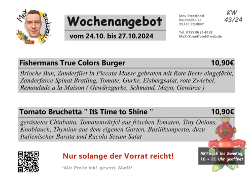 Wochenangebot KW 43/2024